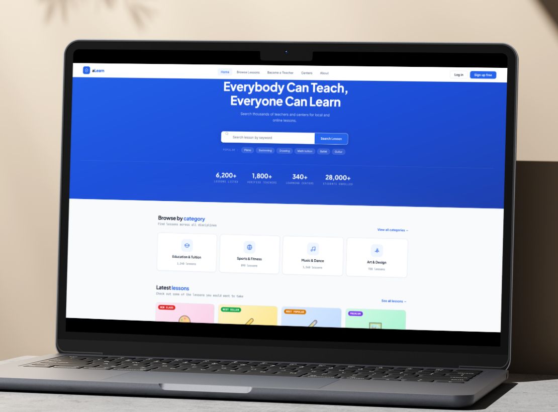 CurioLearn Education Marketplace