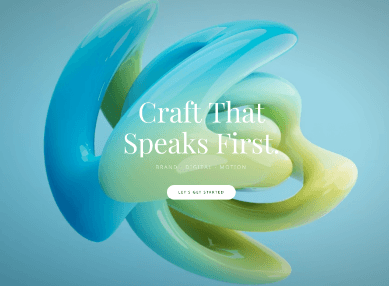 Creative Agency Landing Page