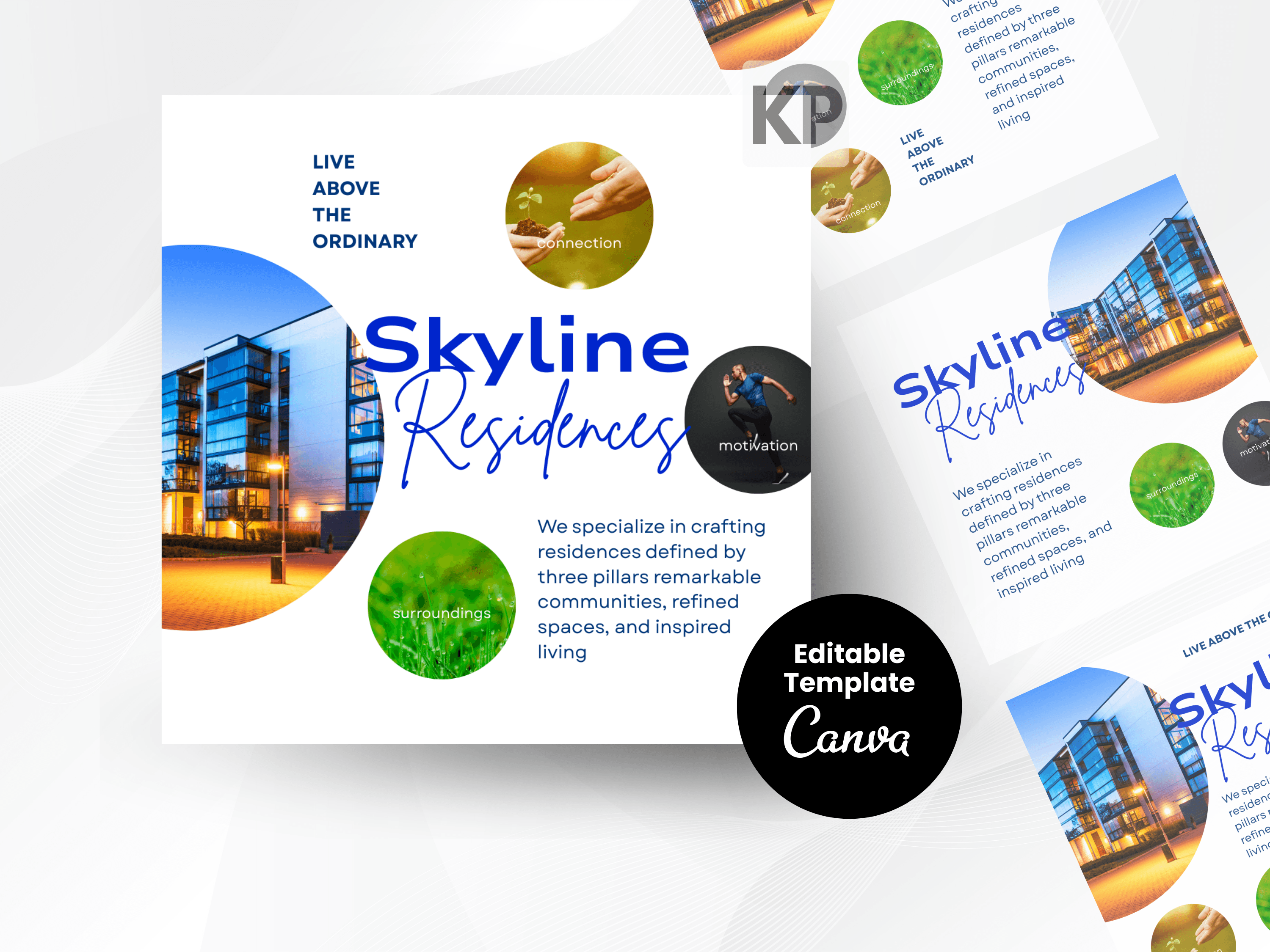 Social media post for property theme